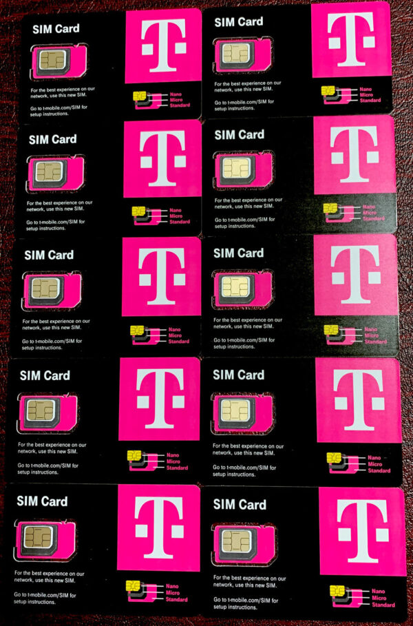 T-MOBILE PREPAID SIM CARD FOR PREPAID PLANS - Image 3