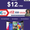 SURF USA MOBILE 1GB PREPAID PLAN